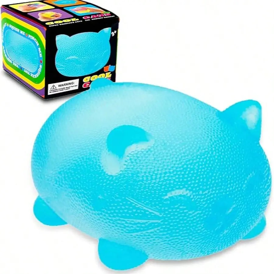 Maltose Cool Cat Sensory Squeeze Toy - Ideal for Stress Relief, Gift Box Inclusion, Birthday Celebration, Classroom Reward, and Holiday Stocking Stuffer