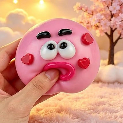 Smushers Squishy Cutie Toy - Multisensory Stress Relief Dog Face Swap, Soft Moldable Design, Safe Maltose Material, Portable Anxiety Relief and Party Favors