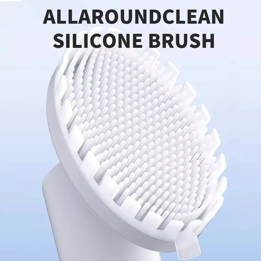Waterless Pet Paw Cleaner Foam with Silicone Brush - 5 Oz Dog and Cat Foot Washer for Grooming and Moisturizing