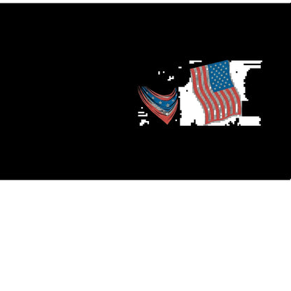 Patriotic Dog Shirt by Comfort Colors for Over 50 Breeds - Western Cowboy Tee, Ideal 4th of July Gift for Dog Lovers, USA Flag Design