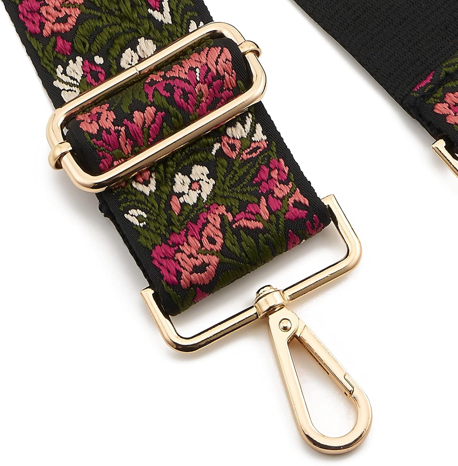 Adjustable Wide Shoulder Strap Replacement for Crossbody Canvas Handbags