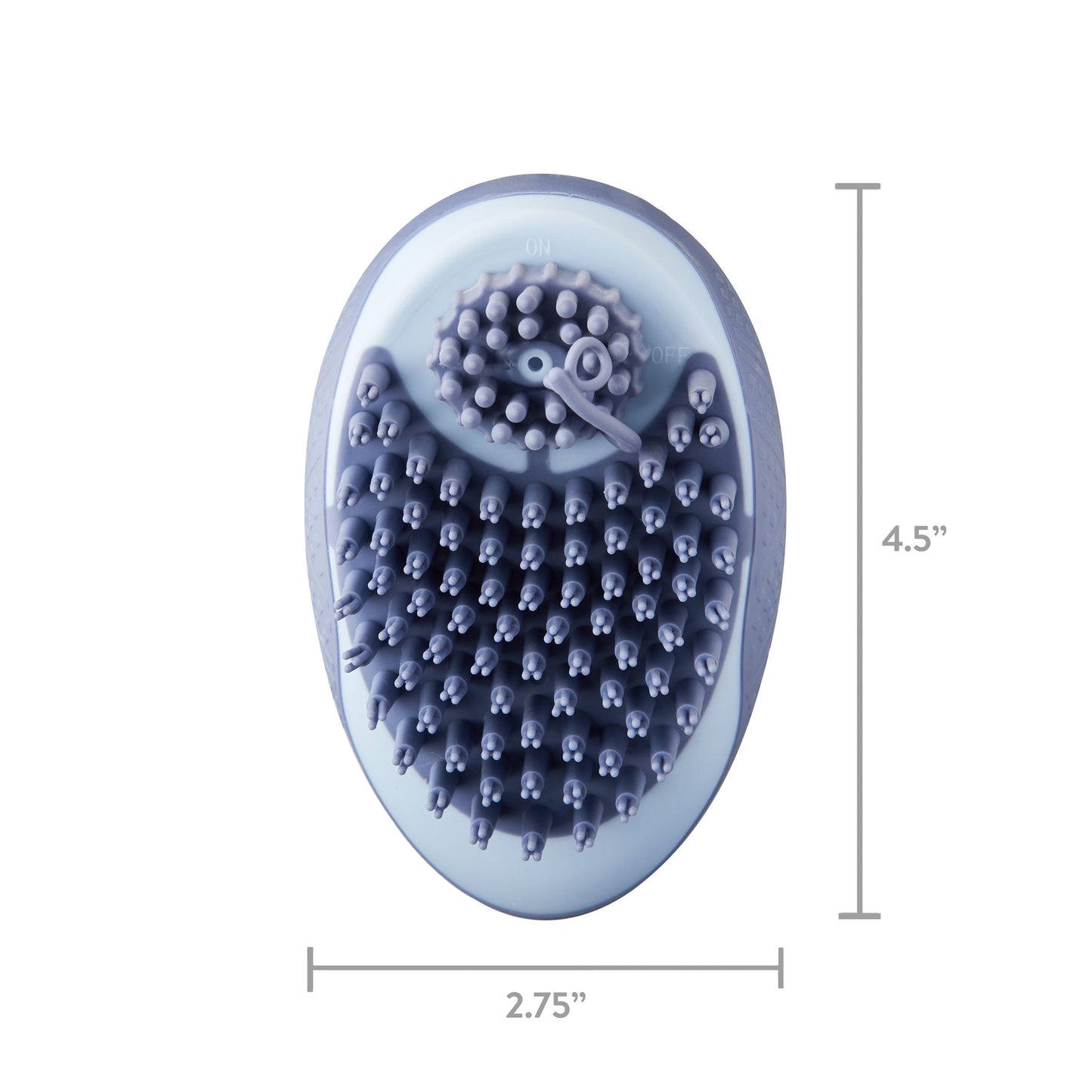 Bathing Palm Dog Brush with Built-in Shampoo Dispenser | Premium Dog Grooming Tool