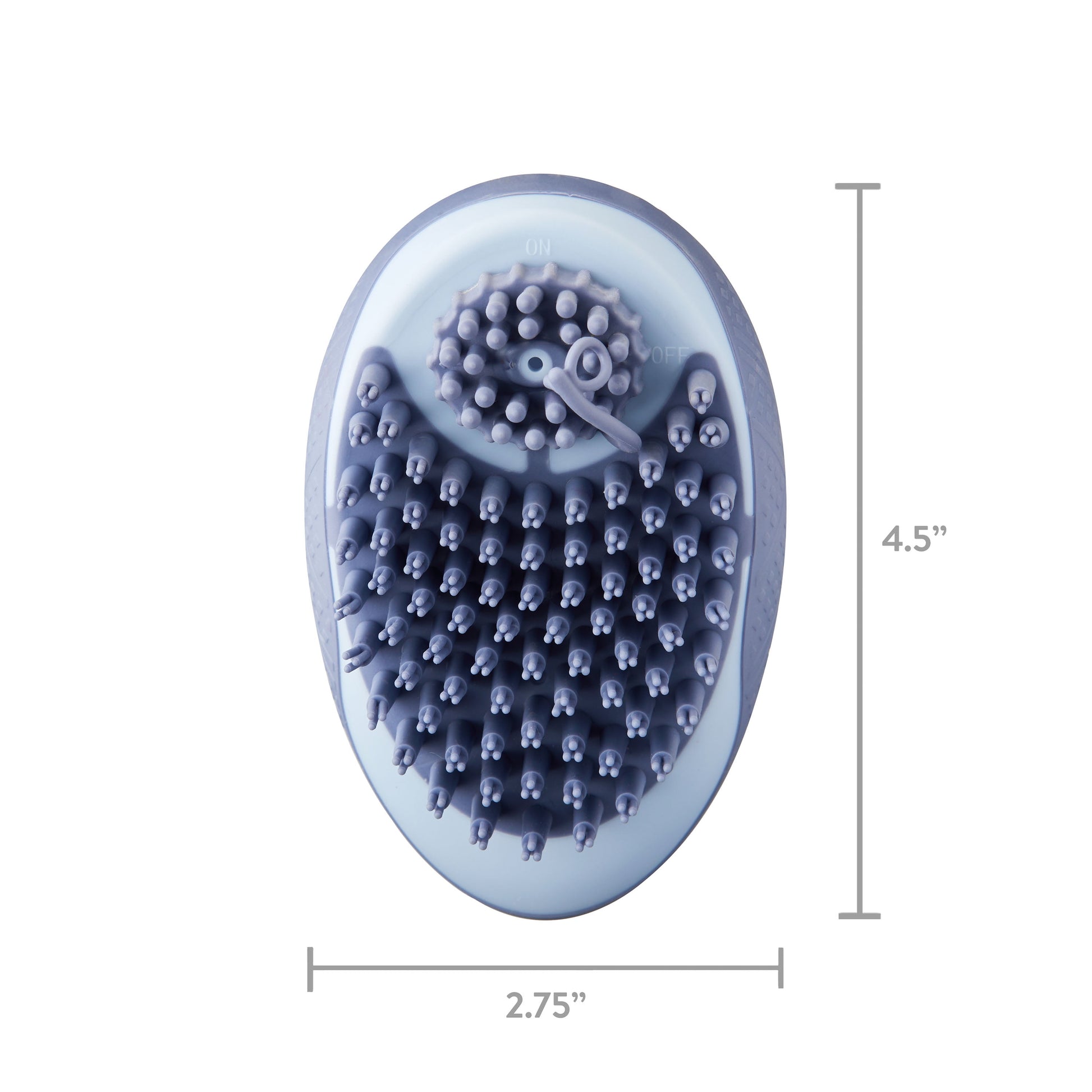 Bathing Palm Dog Brush with Built-in Shampoo Dispenser | Premium Dog Grooming Tool