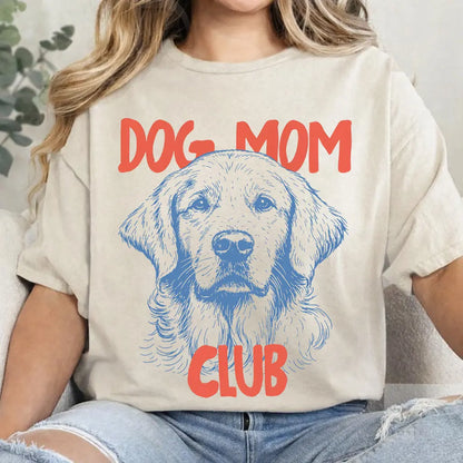 Puppy Love Dog T-Shirt Featuring 50 Dog Breeds, Comfort Colors Dog Mom Graphic Tee, Ideal Gift for Dog Moms and Animal Lovers, Trendy and Humorous Design